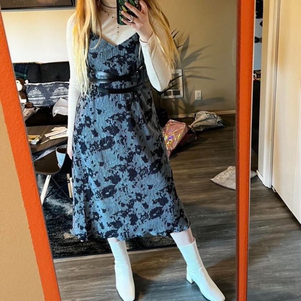 Black and Blue Women's Dress